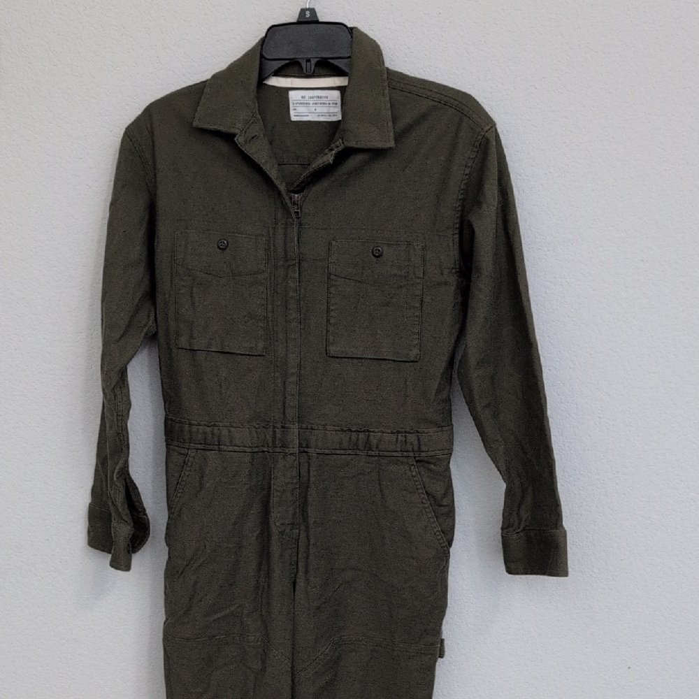 REI Olive Green Jumpsuit